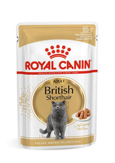 Royal Canin British Shorthair Özel Irk Yetişkin Kedi Yaş Maması 12X85 gr